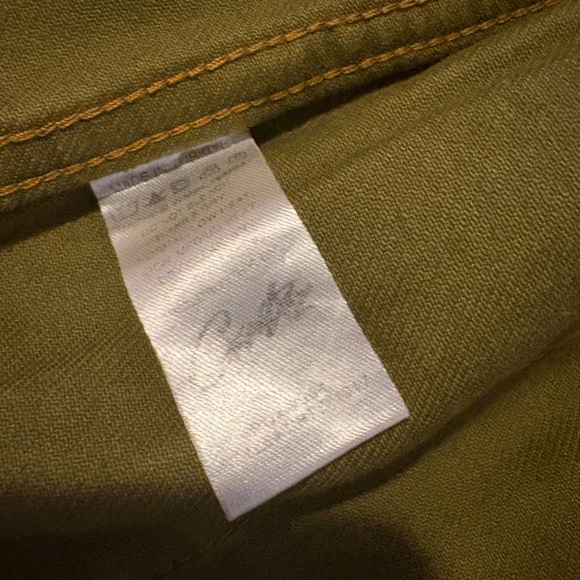 Corteiz Jean jacket green Alcatraz Pattern Denim medium like new - Picture 6 of 8